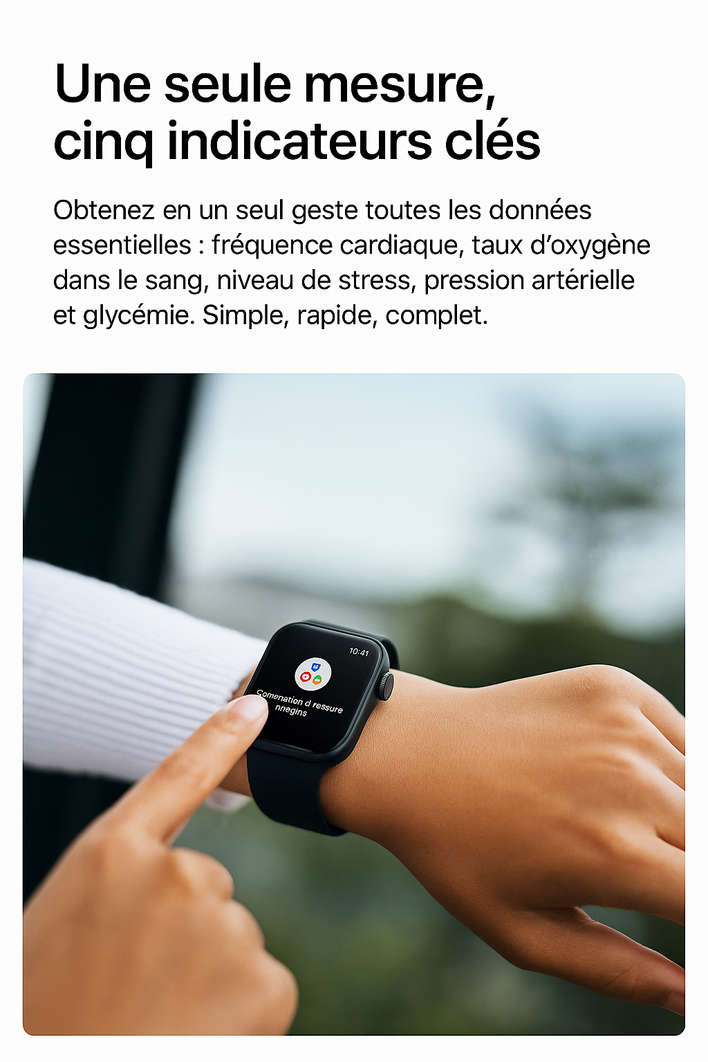 GTS7 Pro™ – La Montre Qui Veille sur Vous Jour & Nuit