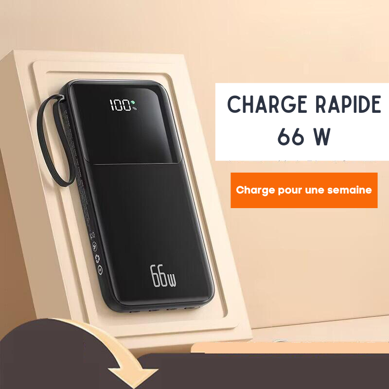 PowerMax™ 20000 – L’énergie qui vous suit partout, même sans électricité
