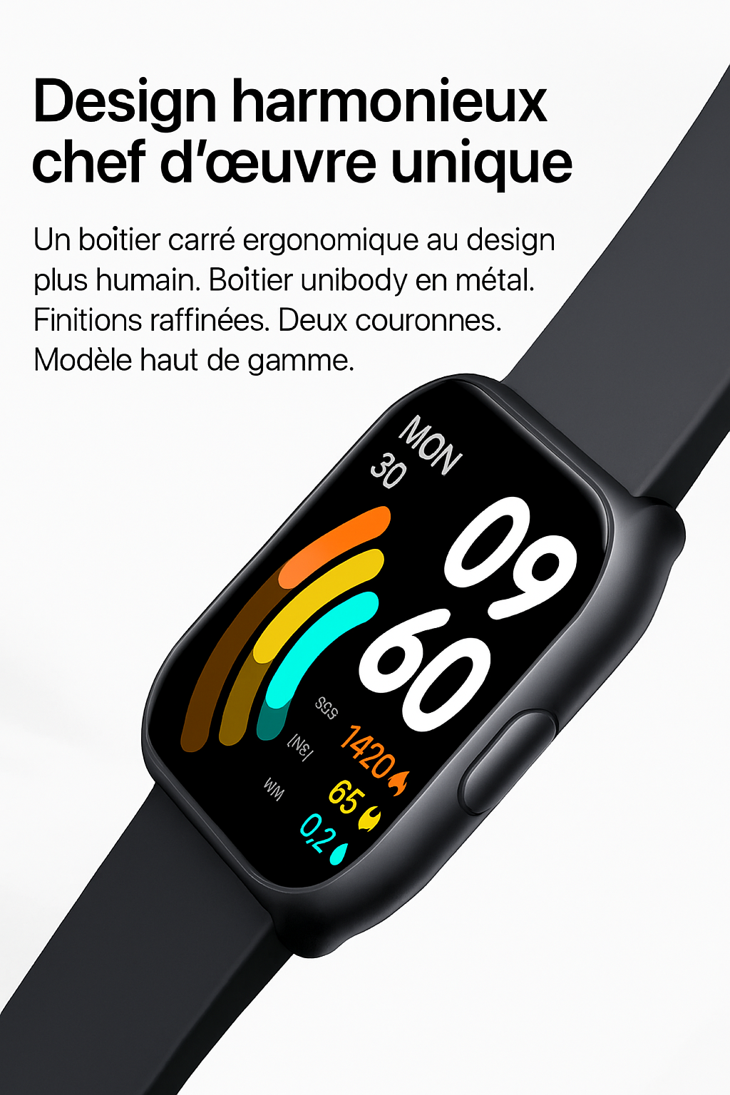 GTS7 Pro™ – La Montre Qui Veille sur Vous Jour & Nuit