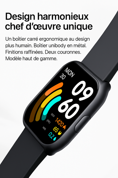 GTS7 Pro™ – La Montre Qui Veille sur Vous Jour & Nuit